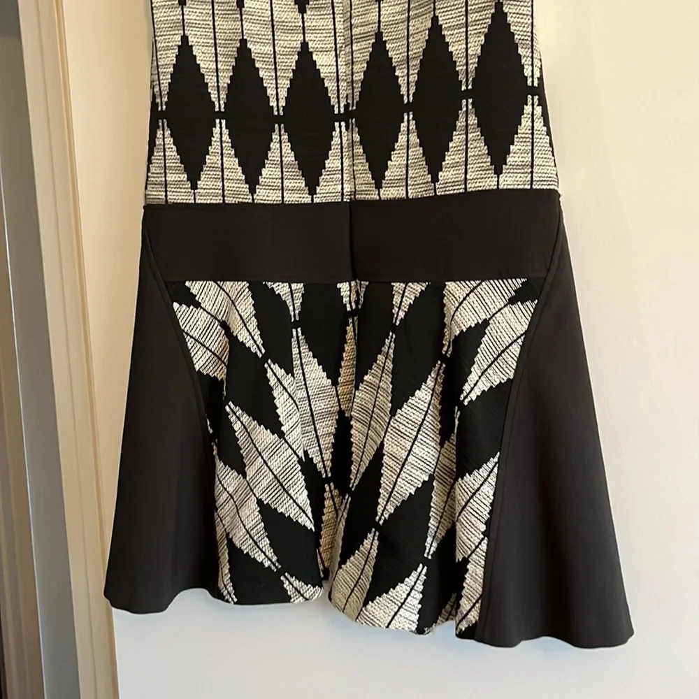 Banana Republic sleeveless Diamond Jaquard dress - Picture 5 of 10